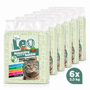 Żwirek dla kota Leo Aloes