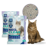 Żwirek bentonitowy dla kotów Neo Clean z sosdą - 20l - Lawendowy