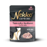 NEKKO SUPREME Adult Tuńczyk z krabami w bulionie 70g