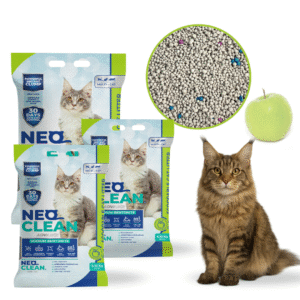 Żwirek dla kota NEO Clean Apple 4,15 kg x 3 zestaw