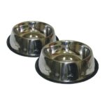 CHICO Miska metalowa na gumie ozdobna 0,24L