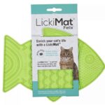 LickiMat Classic Felix Rybka fale miękka zielona