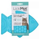 LickiMat Classic Felix Rybka fale miękka turkusowa